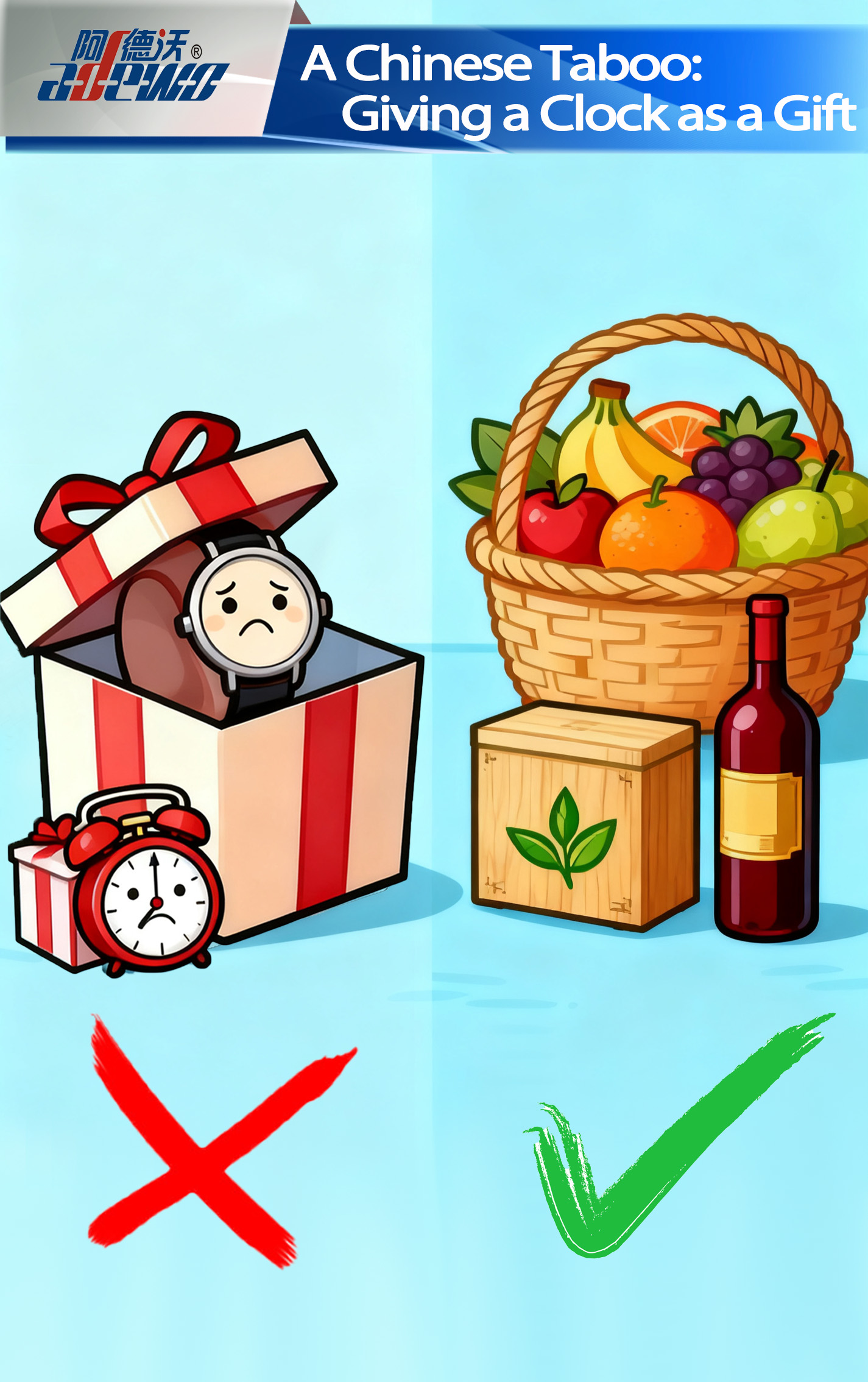 တရုတ်ကိုမညီမညာဖြစ်နေသော: လက်ဆောင်တစ်ခုအဖြစ်နာရီပေးခြင်း