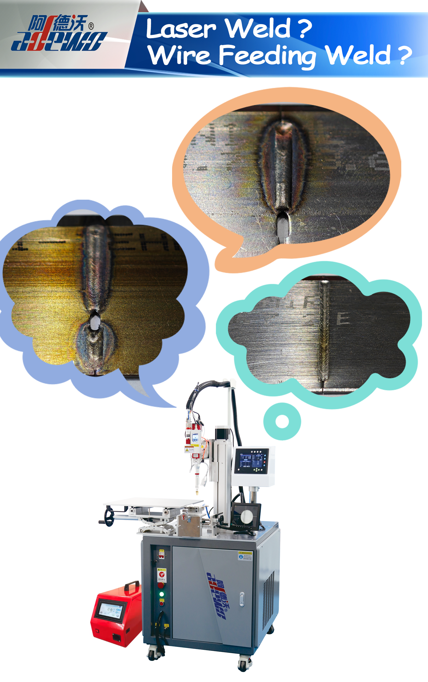 Laser Weld? ဝါယာကြိုးကျွေးမွေး weld?