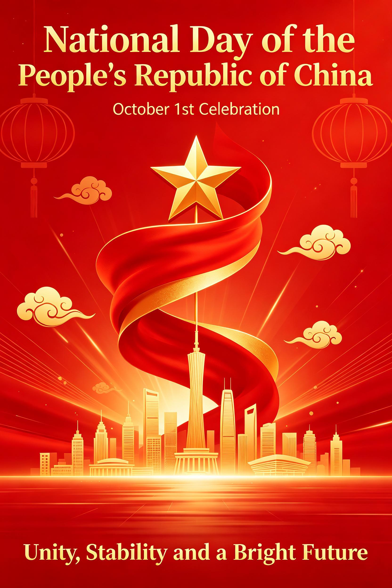 တရုတ်အမျိုးသားနေ့ ရောက်လုနီးပြီ။