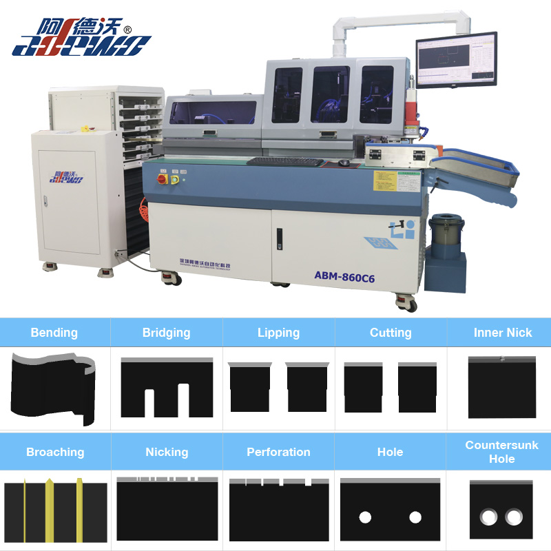 Countersunk Hole ဖြင့် Blister Die Cutting Mold သည် Auto Bender