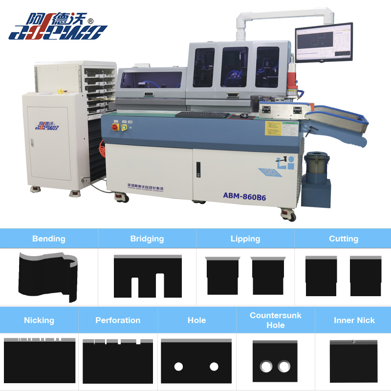 အတွင်းနစ်ဖြင့် Blister Die Cutting Mold Auto Bender